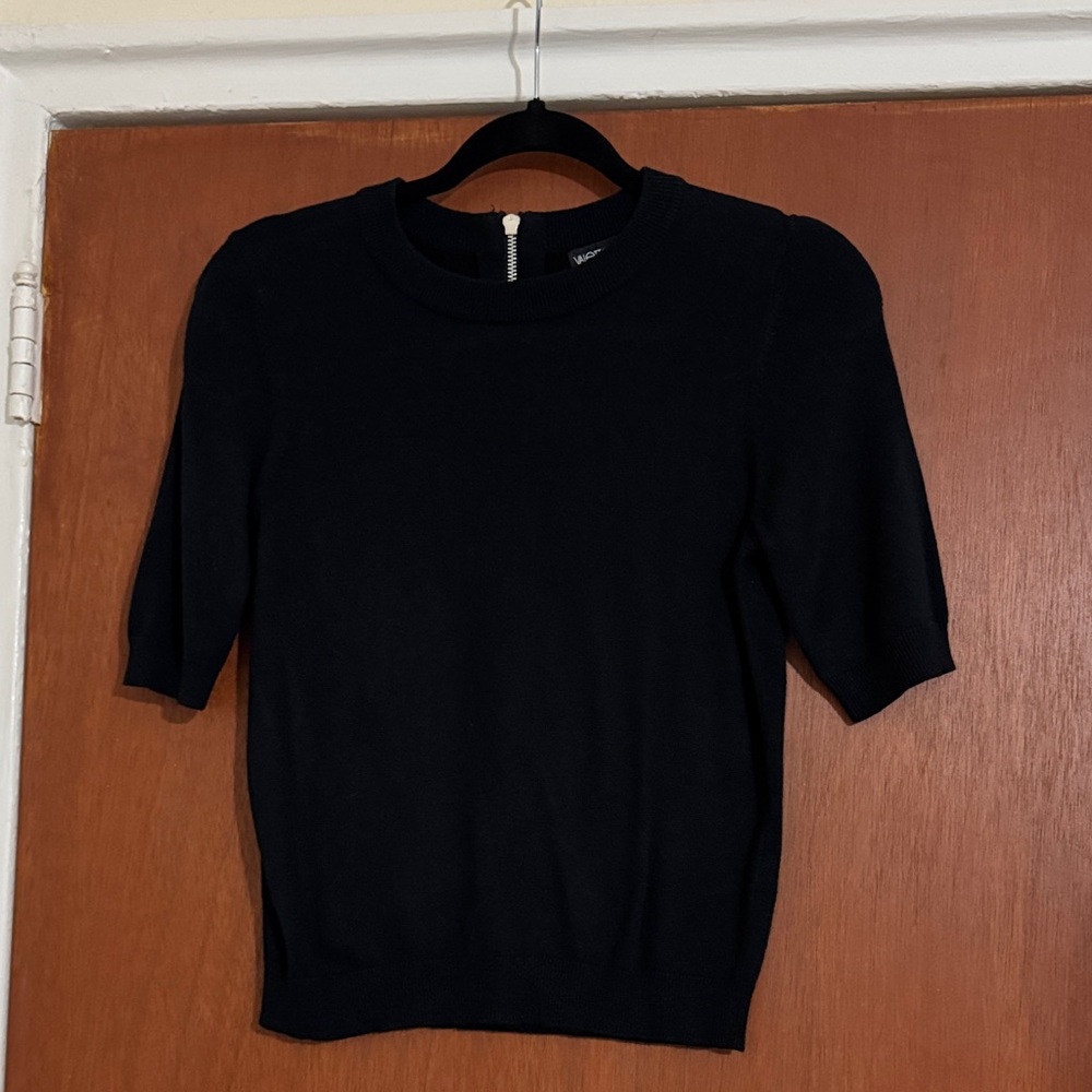 Valette Classic Black Knit Top